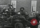 Image of Dutch greet US soldiers Holland Netherlands, 1944, second 10 stock footage video 65675080747