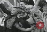 Image of Dutch greet US soldiers Holland Netherlands, 1944, second 19 stock footage video 65675080747