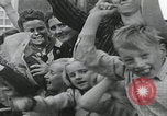 Image of Dutch greet US soldiers Holland Netherlands, 1944, second 22 stock footage video 65675080747
