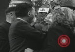 Image of Dutch greet US soldiers Holland Netherlands, 1944, second 30 stock footage video 65675080747