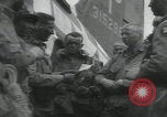 Image of General Brereton meets paratroopers England United Kingdom, 1944, second 4 stock footage video 65675080748