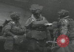 Image of General Brereton meets paratroopers England United Kingdom, 1944, second 7 stock footage video 65675080748