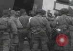 Image of General Brereton meets paratroopers England United Kingdom, 1944, second 16 stock footage video 65675080748