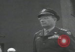 Image of General Brereton meets paratroopers England United Kingdom, 1944, second 49 stock footage video 65675080748