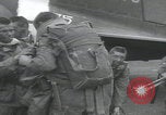 Image of paratroopers before D-Day England United Kingdom, 1944, second 8 stock footage video 65675080751