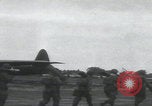 Image of paratroopers before D-Day England United Kingdom, 1944, second 20 stock footage video 65675080751