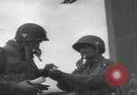 Image of paratroopers before D-Day England United Kingdom, 1944, second 39 stock footage video 65675080751