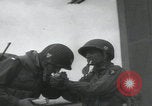 Image of paratroopers before D-Day England United Kingdom, 1944, second 40 stock footage video 65675080751