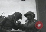 Image of paratroopers before D-Day England United Kingdom, 1944, second 41 stock footage video 65675080751