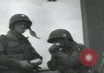 Image of paratroopers before D-Day England United Kingdom, 1944, second 42 stock footage video 65675080751