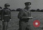 Image of General Maxwell Taylor awards troops Europe, 1944, second 4 stock footage video 65675080753