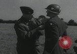 Image of General Maxwell Taylor awards troops Europe, 1944, second 7 stock footage video 65675080753