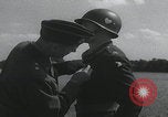 Image of General Maxwell Taylor awards troops Europe, 1944, second 8 stock footage video 65675080753