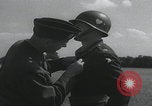 Image of General Maxwell Taylor awards troops Europe, 1944, second 9 stock footage video 65675080753