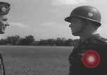 Image of General Maxwell Taylor awards troops Europe, 1944, second 20 stock footage video 65675080753