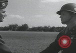 Image of General Maxwell Taylor awards troops Europe, 1944, second 21 stock footage video 65675080753