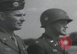 Image of General Maxwell Taylor awards troops Europe, 1944, second 30 stock footage video 65675080753