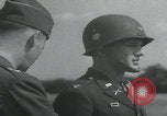Image of General Maxwell Taylor awards troops Europe, 1944, second 32 stock footage video 65675080753