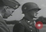 Image of General Maxwell Taylor awards troops Europe, 1944, second 33 stock footage video 65675080753