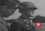 Image of General Maxwell Taylor awards troops Europe, 1944, second 34 stock footage video 65675080753