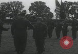 Image of General Maxwell Taylor awards troops Europe, 1944, second 56 stock footage video 65675080753