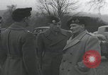 Image of Montgomery reviews 101st Shelton Berkshire England, 1944, second 60 stock footage video 65675080754