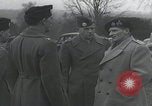 Image of Montgomery reviews 101st Shelton Berkshire England, 1944, second 62 stock footage video 65675080754