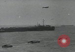 Image of Allied invasion fleet Normandy France, 1944, second 19 stock footage video 65675080762