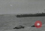 Image of Allied invasion fleet Normandy France, 1944, second 22 stock footage video 65675080762