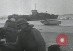 Image of Beach landing Normandy France, 1944, second 57 stock footage video 65675080763