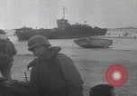 Image of Beach landing Normandy France, 1944, second 58 stock footage video 65675080763
