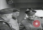 Image of Allied commanders D-Day English Channel, 1944, second 40 stock footage video 65675080766