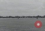 Standbild C-47 heben einzeln ab Newbury England Vereinigtes Königreich, 1944, aus Sekunde 10 historischem Filmmaterial Videoclip 65675080771