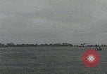 Standbild C-47 heben einzeln ab Newbury England Vereinigtes Königreich, 1944, aus Sekunde 61 historischem Filmmaterial Videoclip 65675080771
