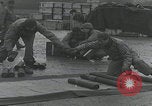 Image of US troops pack mortar shells England United Kingdom, 1944, second 24 stock footage video 65675080773