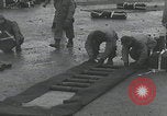 Image of US troops pack mortar shells England United Kingdom, 1944, second 47 stock footage video 65675080773