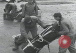 Image of US troops pack mortar shells England United Kingdom, 1944, second 60 stock footage video 65675080773