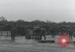 Image of American soldiers packing mortars England United Kingdom, 1944, second 6 stock footage video 65675080774