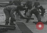 Image of American soldiers packing mortars England United Kingdom, 1944, second 18 stock footage video 65675080774