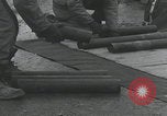 Image of American soldiers packing mortars England United Kingdom, 1944, second 21 stock footage video 65675080774
