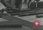 Image of American soldiers packing mortars England United Kingdom, 1944, second 22 stock footage video 65675080774