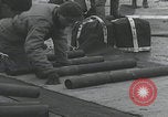 Image of American soldiers packing mortars England United Kingdom, 1944, second 24 stock footage video 65675080774
