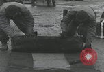 Image of American soldiers packing mortars England United Kingdom, 1944, second 34 stock footage video 65675080774