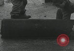 Image of American soldiers packing mortars England United Kingdom, 1944, second 39 stock footage video 65675080774