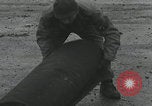 Image of American soldiers packing mortars England United Kingdom, 1944, second 40 stock footage video 65675080774