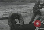 Image of American soldiers packing mortars England United Kingdom, 1944, second 53 stock footage video 65675080774