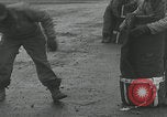 Image of American soldiers packing mortars England United Kingdom, 1944, second 55 stock footage video 65675080774
