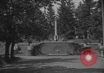 Image of Washington Park statues Portland Oregon USA, 1918, second 12 stock footage video 65675080778