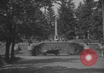 Image of Washington Park statues Portland Oregon USA, 1918, second 14 stock footage video 65675080778