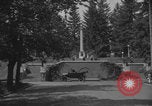 Image of Washington Park statues Portland Oregon USA, 1918, second 15 stock footage video 65675080778